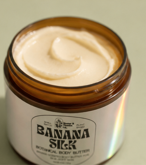 Banana Silk Body Butter | Aloe Shea Butter for Dry, Sensitive Skin