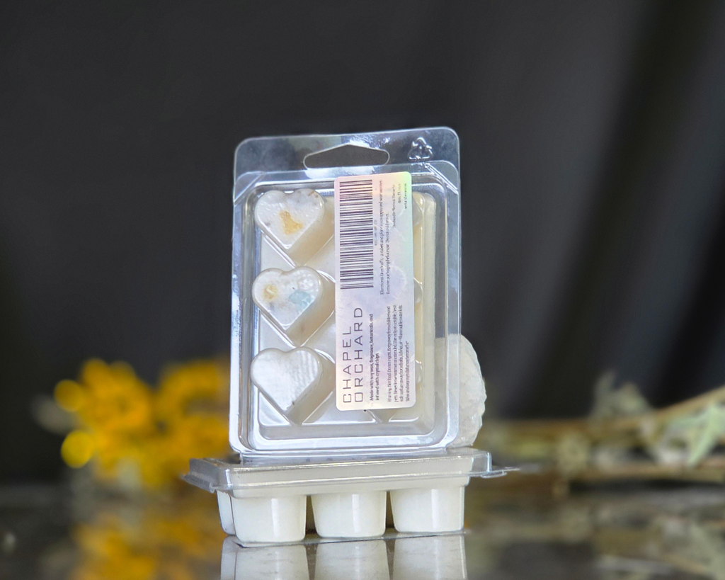 Chapel Orchard Crystal Wax Melt Heart-Shaped