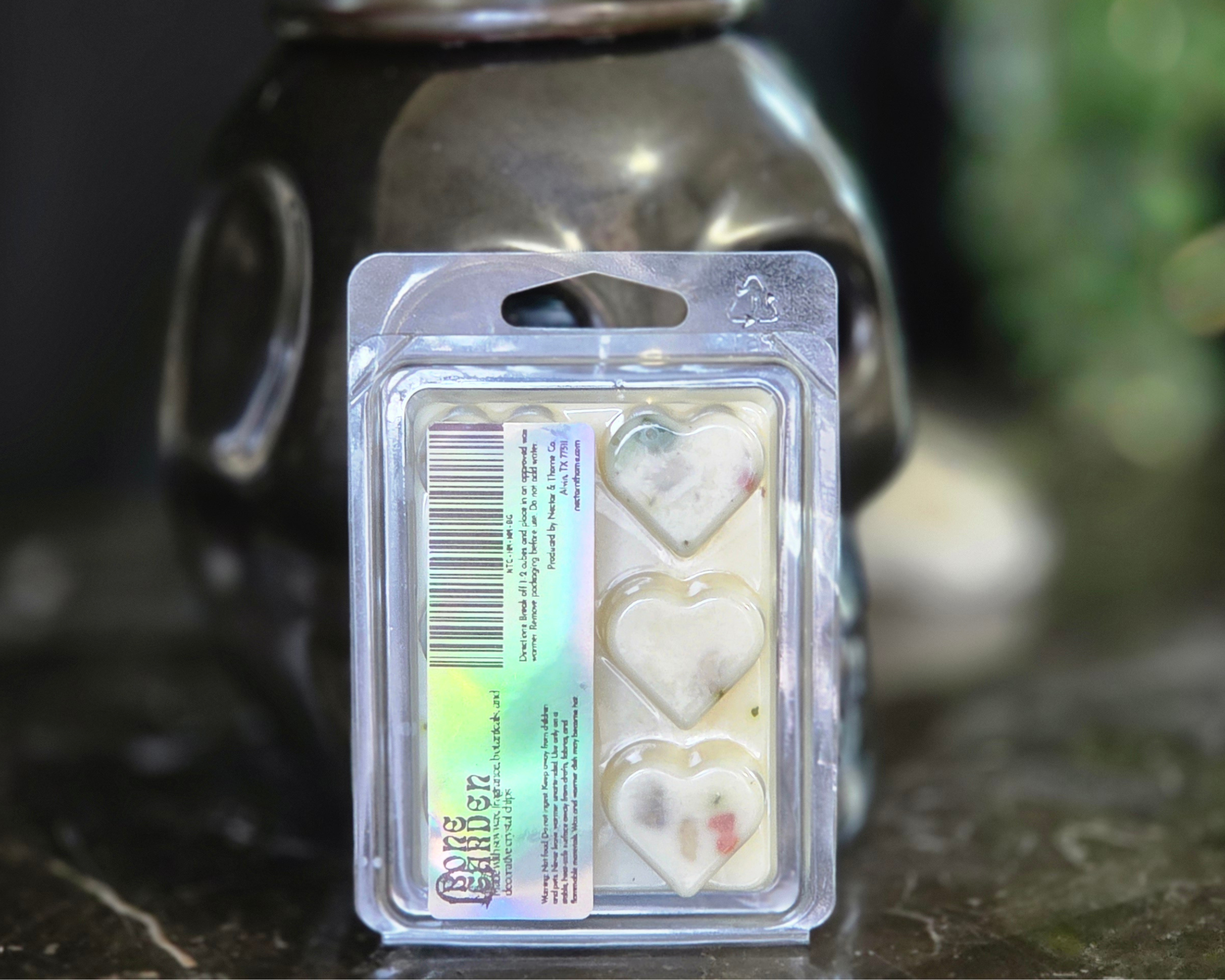 Bone Garden | Crystal Wax Melts Heart-Shaped