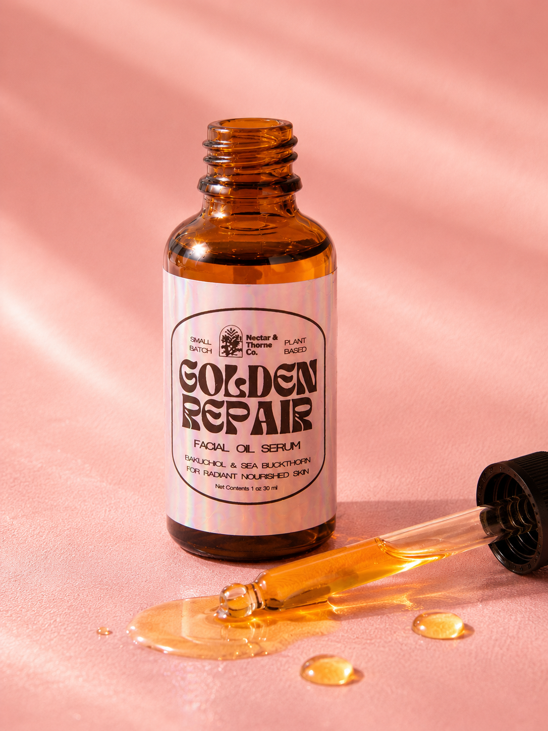 Golden Repair Bakuchiol Serum | Barrier-Support Anti-Aging Oil
