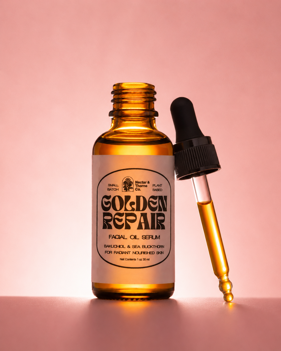 Golden Repair Bakuchiol Serum | Barrier-Support Anti-Aging Oil