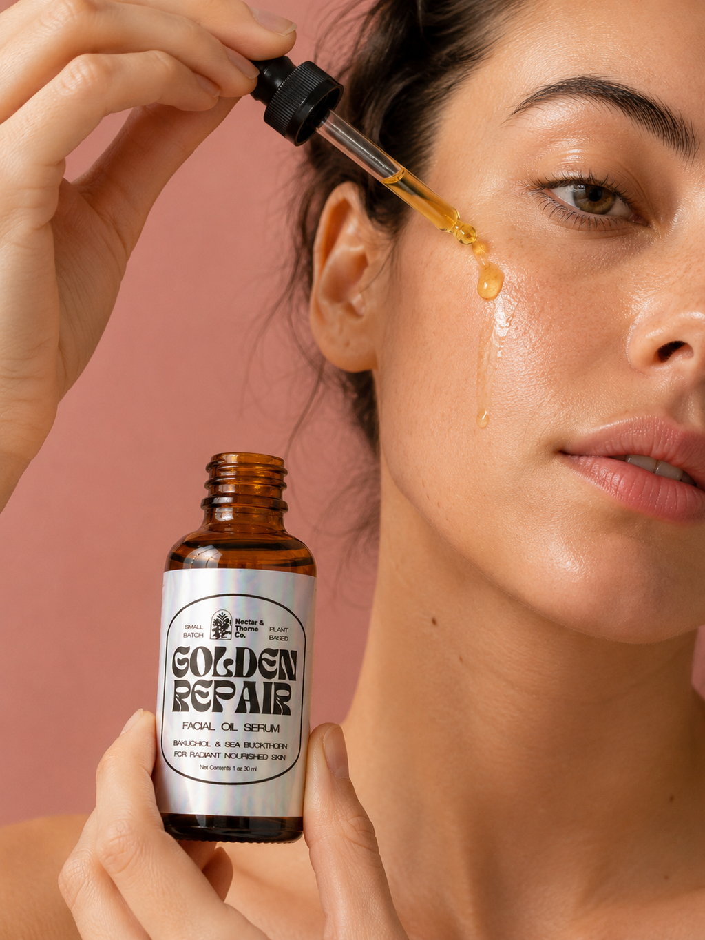 Golden Repair Bakuchiol Serum | Barrier-Support Anti-Aging Oil